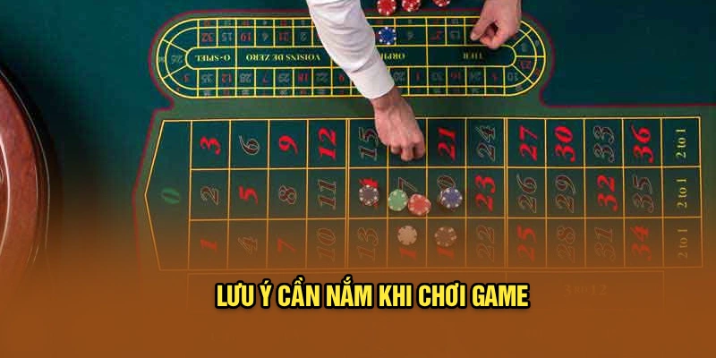 Lưu ý cần nắm khi chơi game